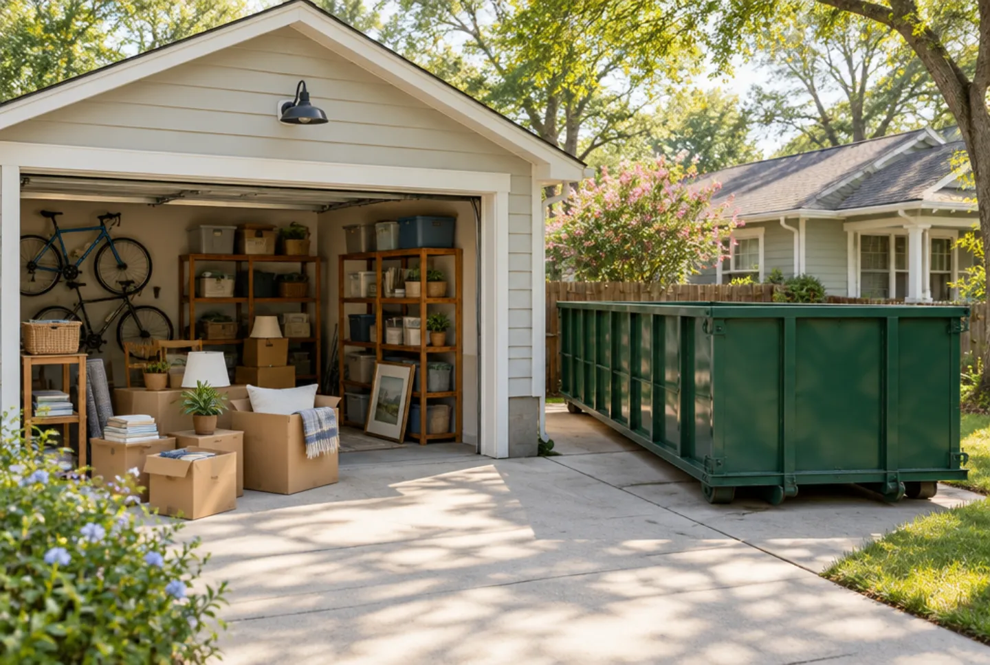 Illustrative homeowners scene